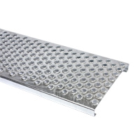 Safety step grate, colored (80 cm)