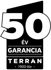 50 years written guarantee