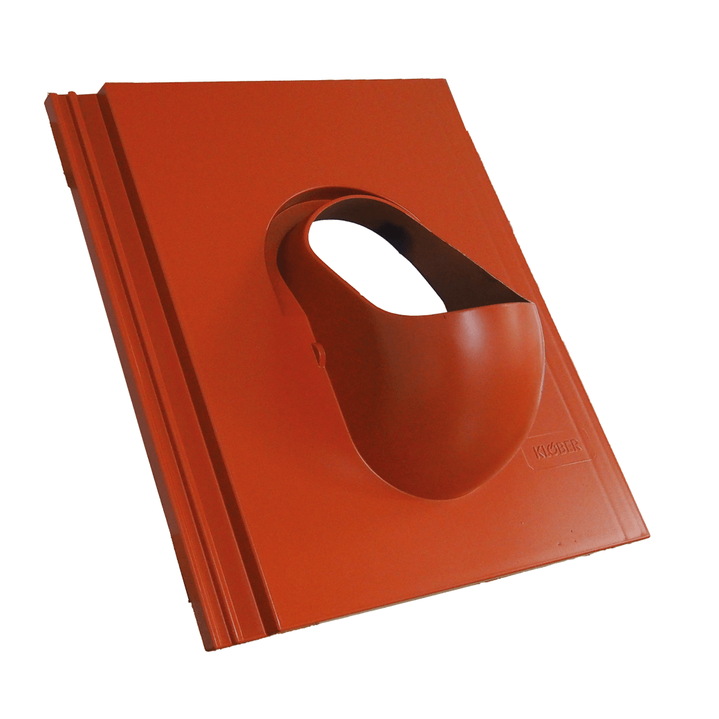 Plastic (through) base tile (DN 110) Zenit Brick